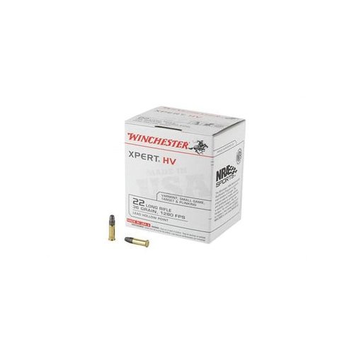 Winchester Xpert 22LR Ammo 36 Grain Lead Hollow Point 500 rds/box - XPERT22