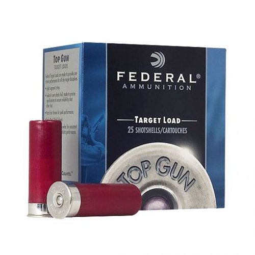 Federal Top Gun 2.75" 12 Gauge Ammo 1 oz 7.5 Shot 25 Rounds - TG12275
