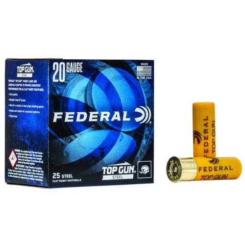 Federal 20ga 2.75" 7/8oz #7 Steel Shot Top Gun Shotshells 25rds - TG251 7