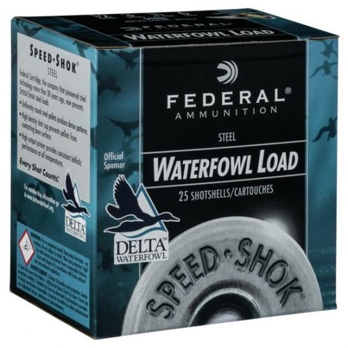 Federal 16ga 2.75" 15/16oz #4 Speed-Shok High Velocity Steel Shotshells - WF168 4