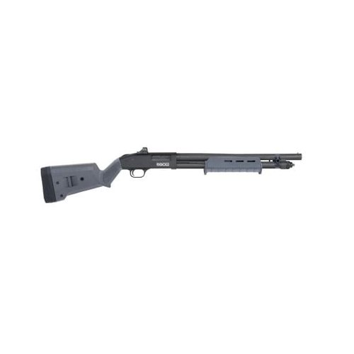 Mossberg 590S Magpul 12 Gauge Pump Action Shotgun - Gray Finish, 18.50" Barrel, Tactical Design - 51606