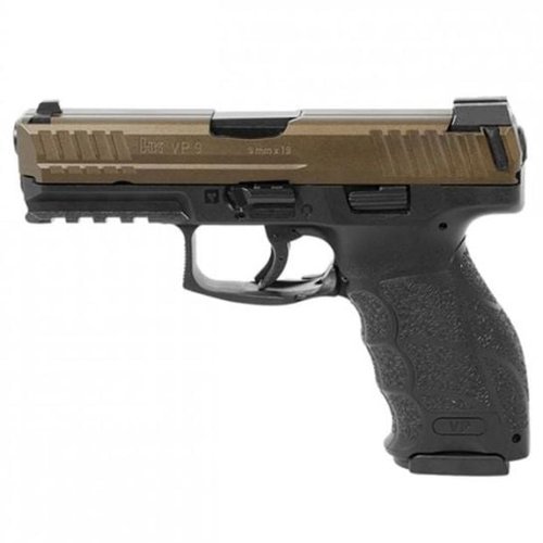 HK VP9 9mm Pistol 4.09" 17rd, Midnight Bronze - 81000799