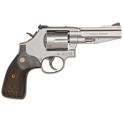 Smith & Wesson 686 .357 Mag Revolver, 4" Barrel, Adjustable Rear Sights, Silver - 178012