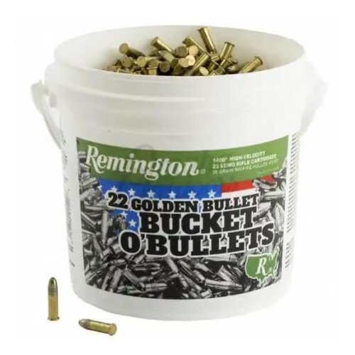 Remington 22 Golden Bullet 36 gr HP .22lr Rimfire Ammo, 1400/box - 21231