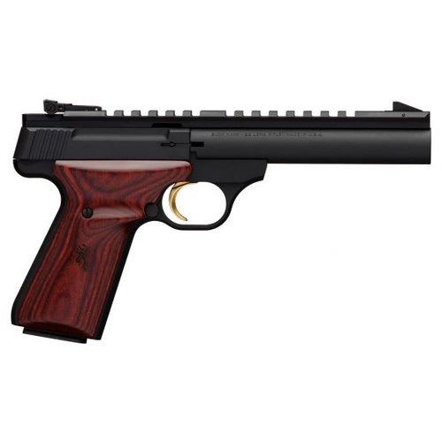 Browning Buck Mark Field Target 22 LR 10 Round Blowback Pistol, Matte Black - 051528490