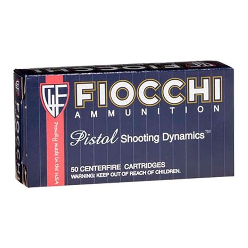 Fiocchi Shooting Dynamics 125 gr Semi-Jacketed Soft Point .357 Mag Ammo, 50/box - 357C