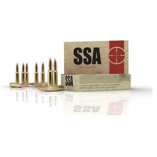 Nosler SSA 300 AAC Blackout 220 grain Ballistic Tip Hunting Rifle Ammo, 20/Box - 75055