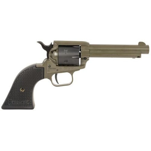 Heritage Manufacturing Rough Rider .22LR Revolver 4.75" 6rds, OD Green/Black - RR22T4