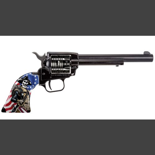 Heritage Manufacturing Rough Rider .22LR 6.50" Revolver, Black - RR22B6ECSS