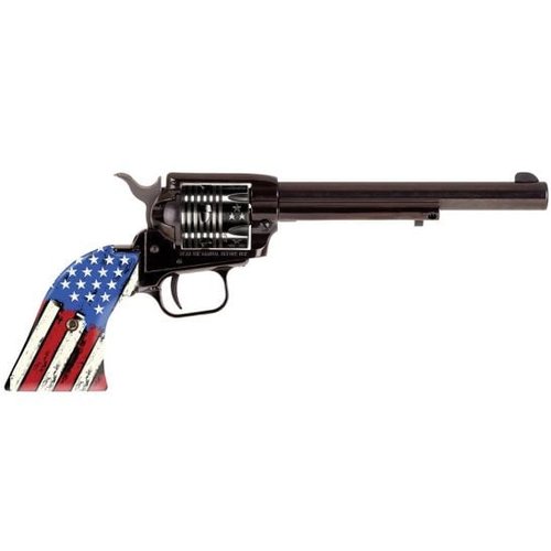 Heritage Rough Rider .22LR 6.50" 6rd Revolver, Black - RR22B6US07