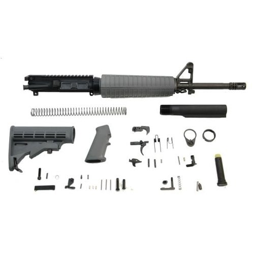 PSA 16" Mid-Length 5.56 NATO 1/7 Phosphate Classic Rifle Kit, Gray