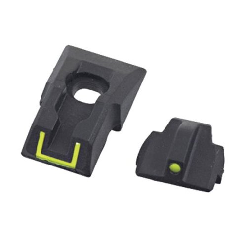 Ruger Security-9 Sight Set, Yellow/Yellow - 90649