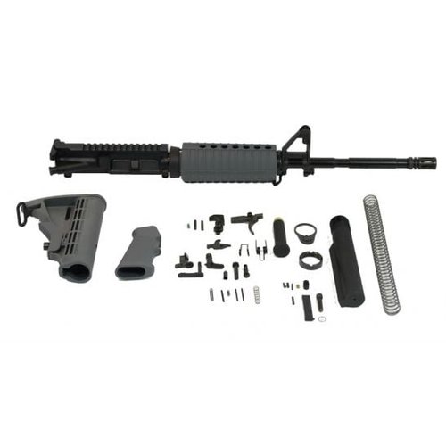 PSA 16" Carbine-Length 5.56 NATO 1/7 M4 Phos Classic Rifle Kit, Gray