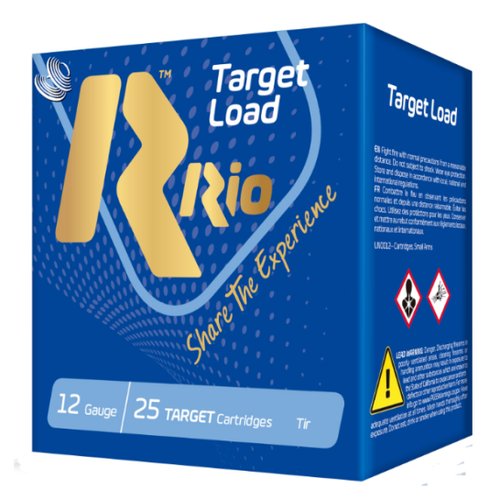 RIO 12ga 2.75" 1oz 3dr 1280 FPS #8 Top Sporting Ammunition, 25 round Box - TS288