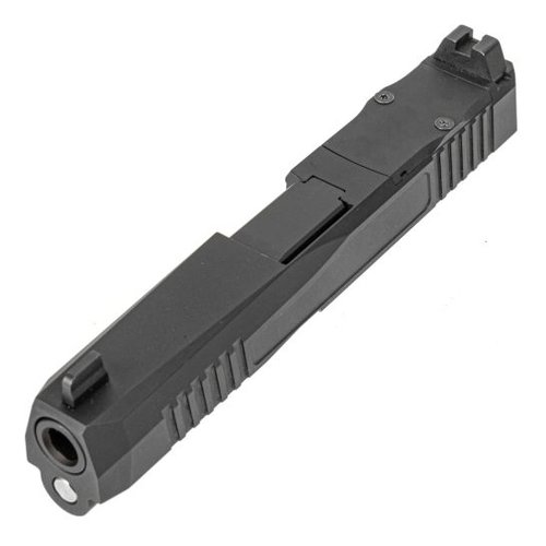 PSA Dagger Complete Doctor Cut Slide Assembly With Non-Threaded Barrel, Extreme Carry Cut, Black